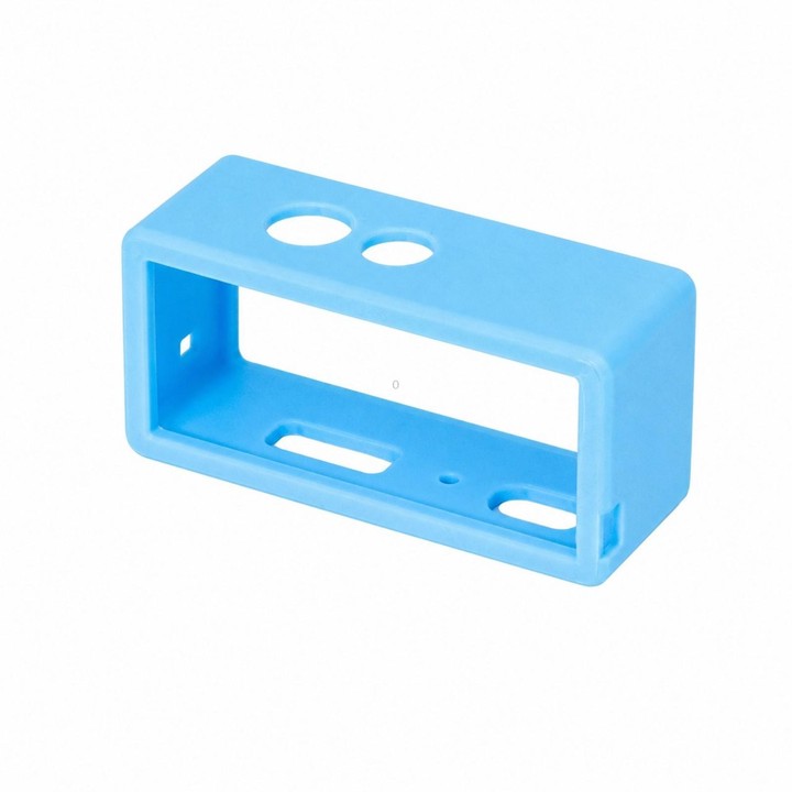 Camera Silicone Frame Protective Case For Kodak Charmera Keychain / Charmera 1987 (Light Blue)