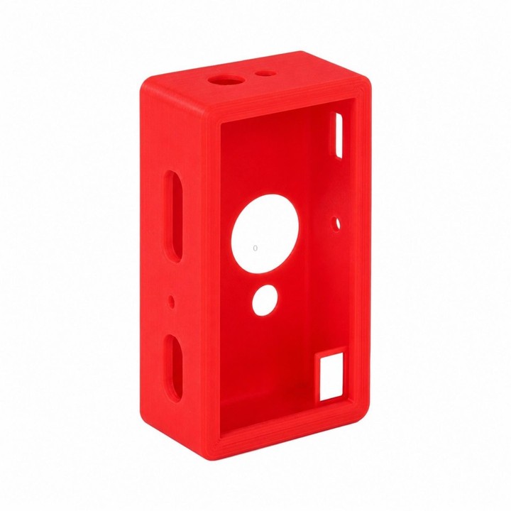Camera Silicone Frame Protective Case For Kodak Charmera Keychain / Charmera 1987 (Red)