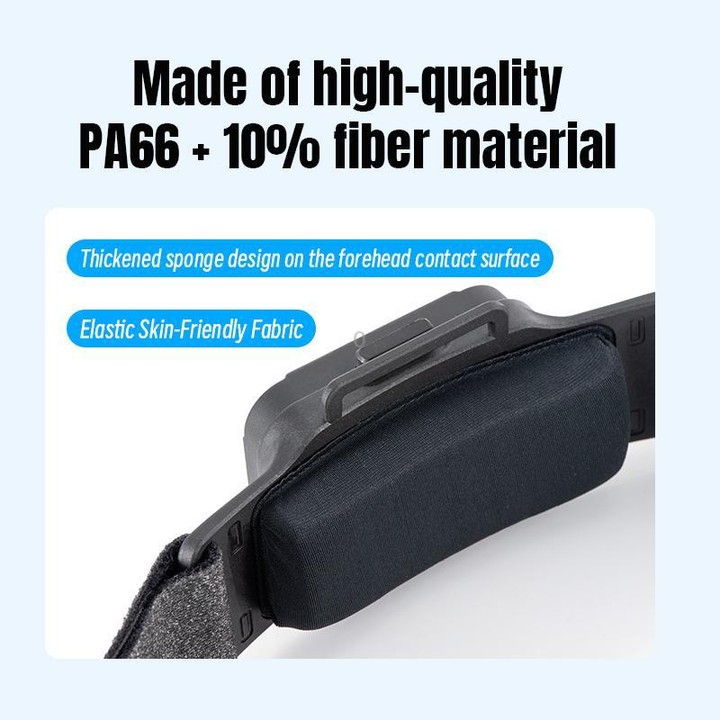 STARTRC Adjustable Head Strap Magnetic Eco-friendly Vlog POV Mount Belt for GoPro, Insta360, DJI Osmo Action and Other Action Ca