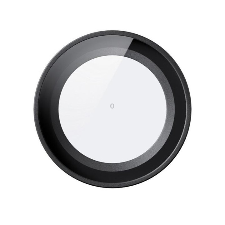 For Insta360 GO Ultra Aluminum Alloy HD Glass Lens Protector (Black)