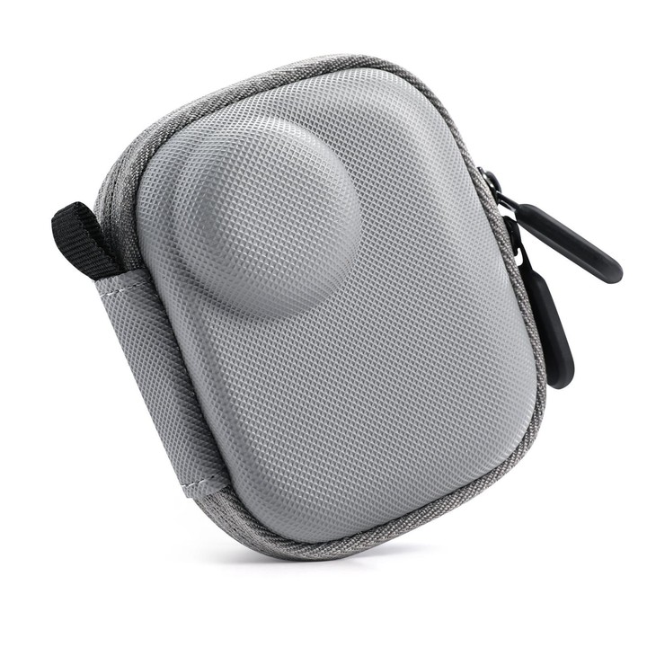 For Insta360 GO Ultra STARTRC Mini Portable Body Diamond Texture PU Storage Bag (Grey)