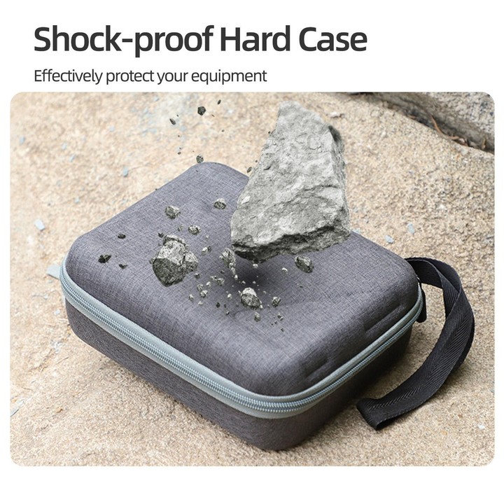 For Insta360 GO Ultra Sunnylife Full Kit Portable Protective Box Storage Bag (Grey)