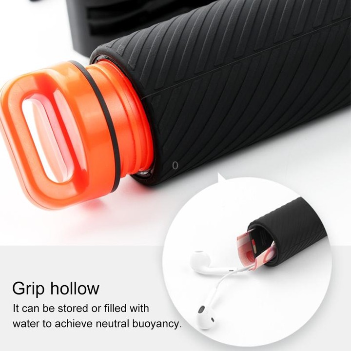 Shutter Trigger + Floating Hand Grip Diving Buoyancy Stick with Adjustable Anti-lost Strap & Screw & Wrench for GoPro HERO8 Blac