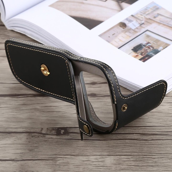 1/4 inch Thread PU Leather Camera Half Case Base for Canon EOS 5D Mark IV / 5D Mark III(Black)