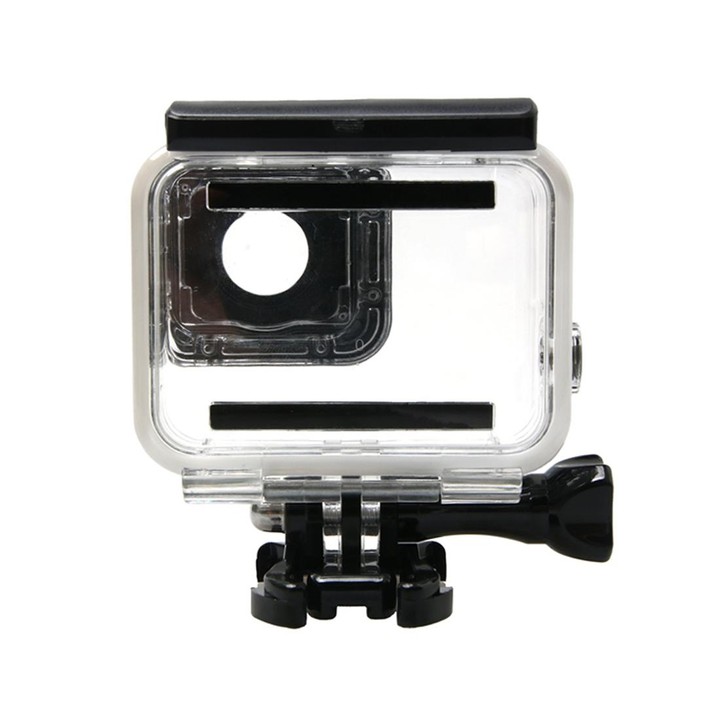 For GoPro HERO6 /5 Waterproof Housing Protective Case + Hollow Back Cover with Buckle Basic Mount & Screw