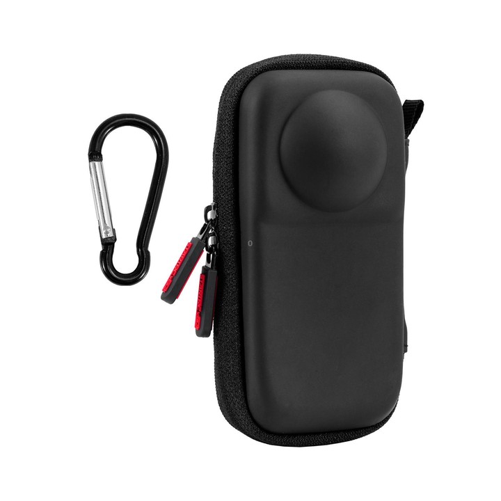 For Insta360 X4 Air STARTRC Camera PU Carry Storage Bag (Black)