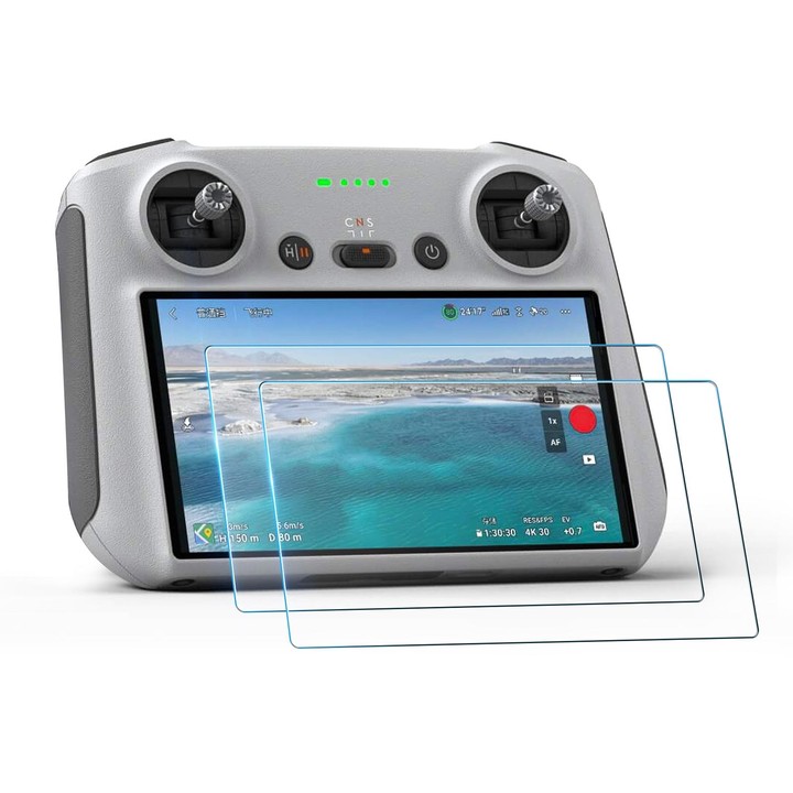 STARTRC 2 PCS 9H 2.5D Tempered Glass Film for DJI Mini 3 Pro Remote Control / RC / RC 2