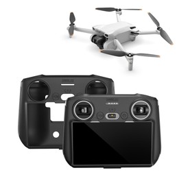 STARTRC Silicone Shockproof Anti-scratch Case for DJI Mini 3 Pro Remote Control(Black)