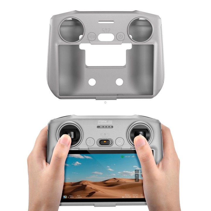 STARTRC Silicone Shockproof Anti-scratch Case for DJI Mini 3 Pro Remote Control(Grey)