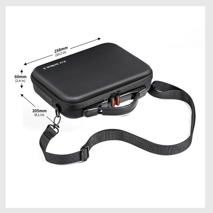 For DJI Osmo Action 3 STARTRC Camera and Accessories Storage Case Bag(Black)