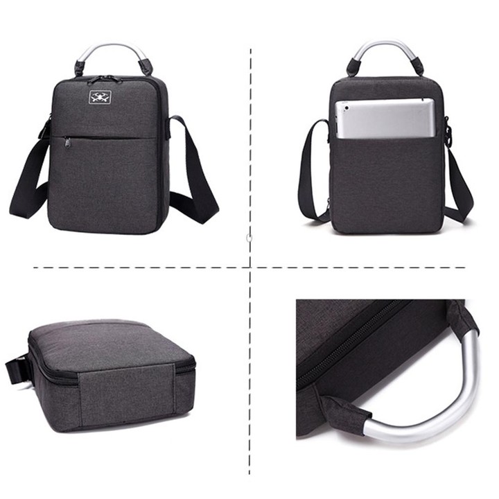 For DJI Mini 2 SE Shockproof Single Shoulder Storage Carrying Case Box Bag, Size: 30 x 22 x 8.5cm (Black)