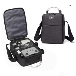 For DJI Mini 2 SE Shockproof Single Shoulder Storage Carrying Case Box Bag, Size: 30 x 22 x 8.5cm (Black)