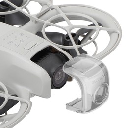 For DJI Neo Sunnylife Integrated Gimbal Protector Camera Lens Cover (Clear Grey)