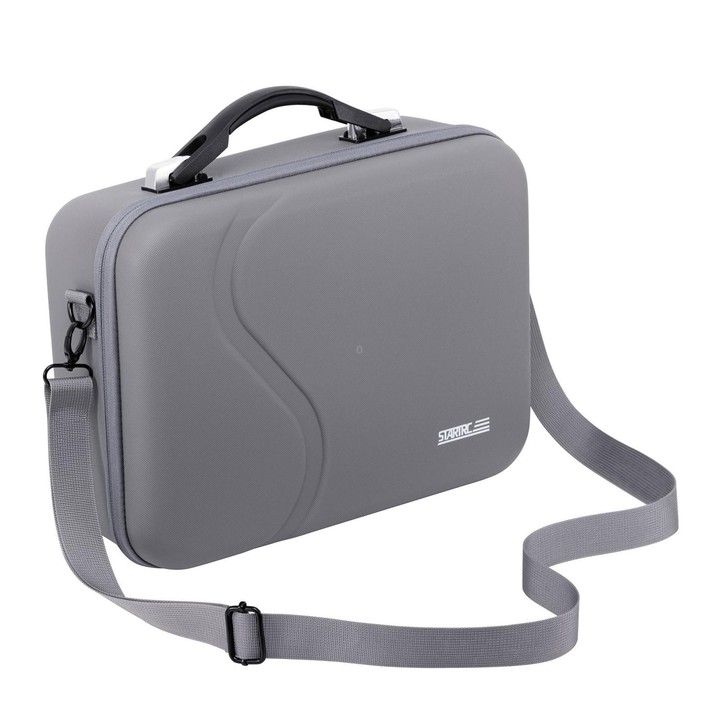 For DJI Neo 2 STARTRC Motion Sensing Combo Shoulder PU Storage Bag Handbag (Grey)