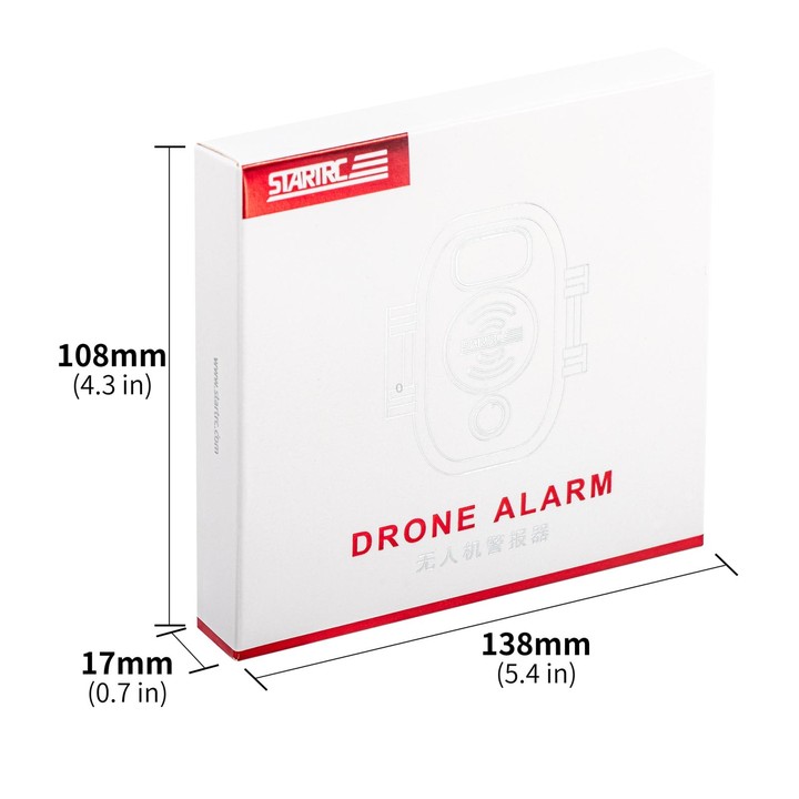 For DJI Neo STARTRC Drone Alarm Tracker (Grey)