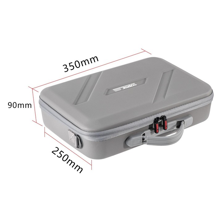 For DJI Mini 5 Pro STARTRC Shoulder PU Storage Bag Handbag (Grey)