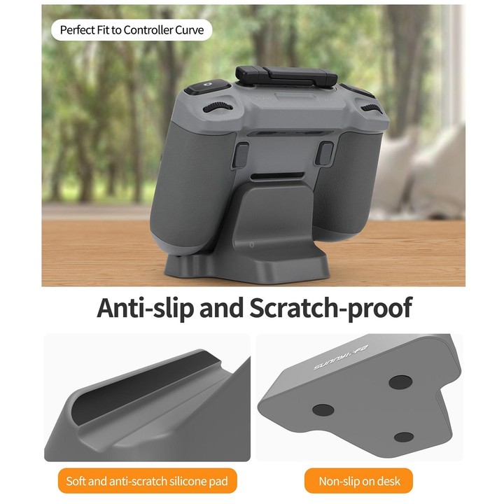 Sunnylife DZ766 Drone Remote Control Display Base Stand (Grey)