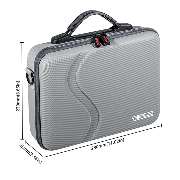 For Mini 4K / Mini 2 / Mini 2 SE STARTRC Waterproof Shoulder Storage Bag Handbag (Grey)