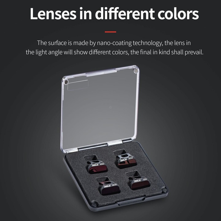 For DJI Mini 4K / Mini 2 SE / Mini 2 STARTRC 4 in 1 ND8 ND16 ND32 ND64 Lens Filter