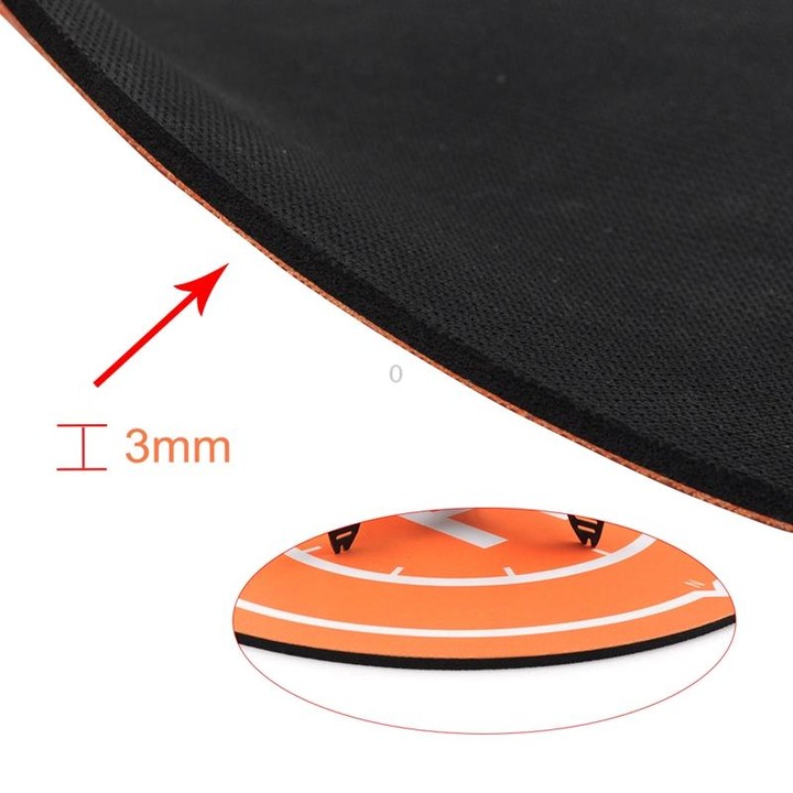 STARTRC RC Drone Quadcopter Portable Parking Apron Fast-fold Landing Parking Pad for DJI Mavic Mini / Air 2 / Shark, Diameter: 2