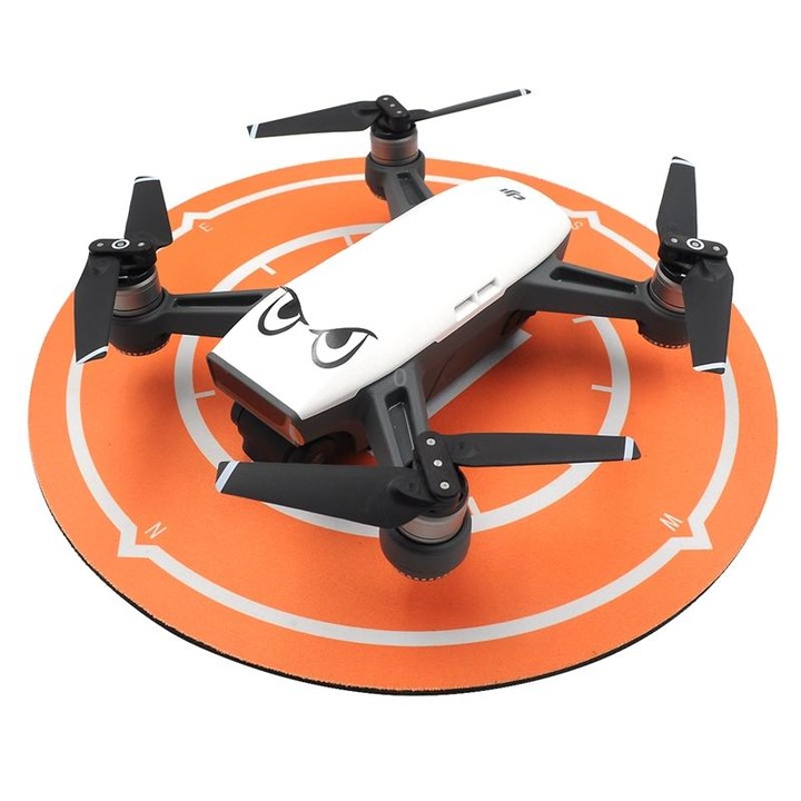 STARTRC RC Drone Quadcopter Portable Parking Apron Fast-fold Landing Parking Pad for DJI Mavic Mini / Air 2 / Shark, Diameter: 2