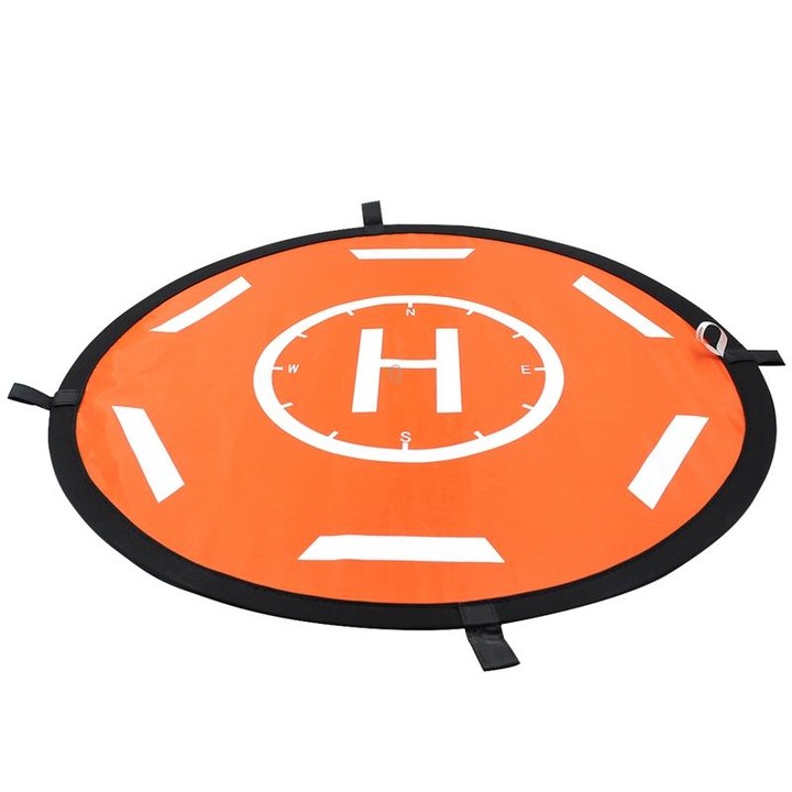 STARTRC RC Drone Quadcopter Portable Parking Apron Fast-fold Landing Parking Pad for DJI Mavic Mini / Mavic Air 2, Diameter: 56c