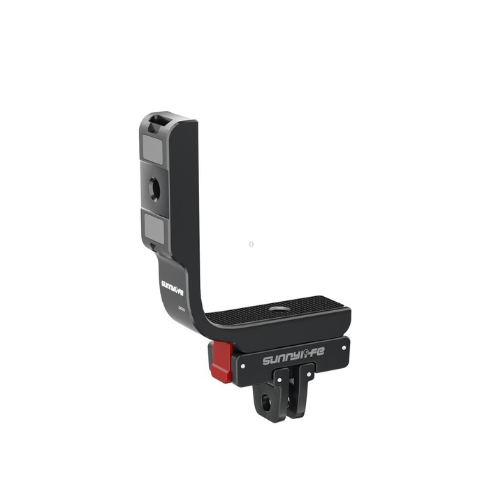 For DJI Osmo 360 Sunnylife Metal L-Type Vertical-Horizontal Mount with Magnetic Adapter Quick Release Mount Adapter Stand (Black