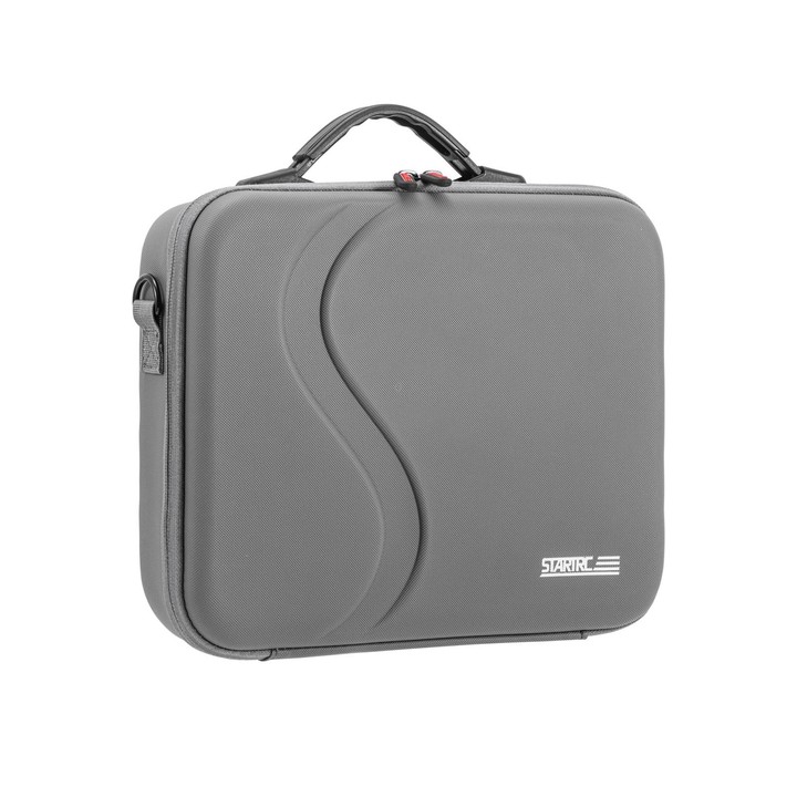 For DJI Neo STARTRC Shoulder PU Storage Bag Handbag (Grey)