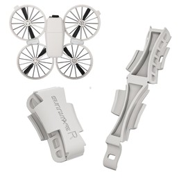 For DJI Flip Sunnylife Anti-shake Arm Buckle Fixing Integrated Buckle Quick Release Anti-Collision Buckle (Grey)