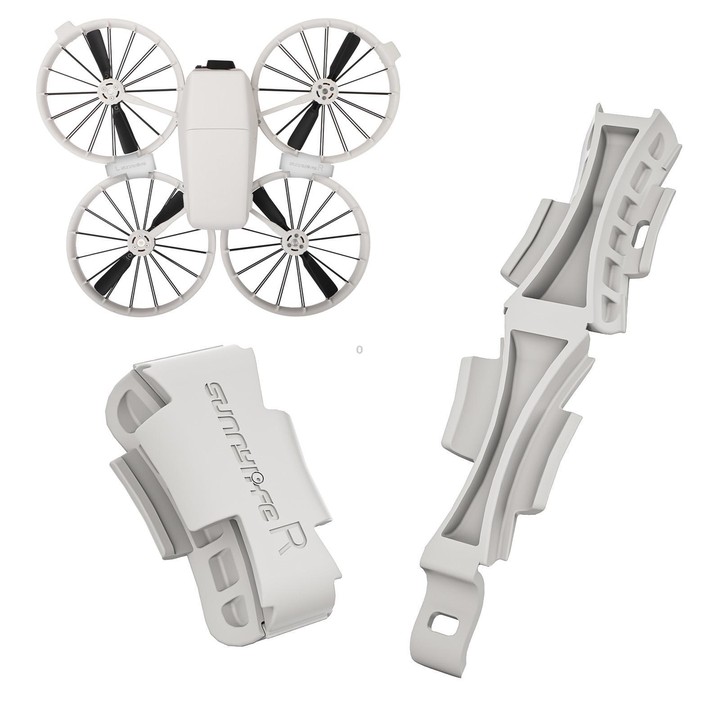 For DJI Flip Sunnylife Anti-shake Arm Buckle Fixing Integrated Buckle Quick Release Anti-Collision Buckle (Grey)