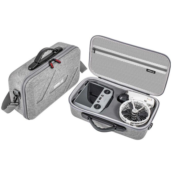 For DJI Flip STARTRC Shoulder Storage Bag Integrated Handbag (Grey)