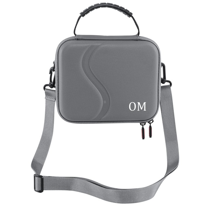 For DJI Osmo Mobile 7 / 7P / 8 STARTRC Portable Shockproof Waterproof PU Case Bag (Grey)
