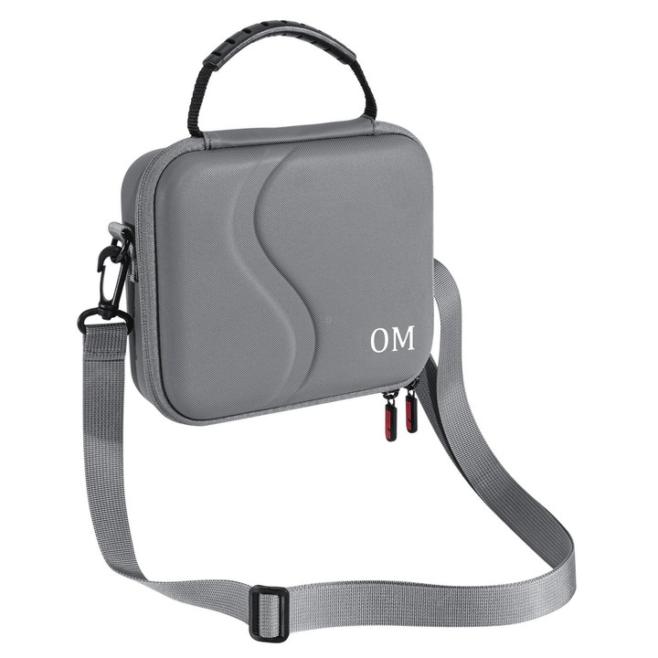 For DJI Osmo Mobile 7 / 7P / 8 STARTRC Portable Shockproof Waterproof PU Case Bag (Grey)