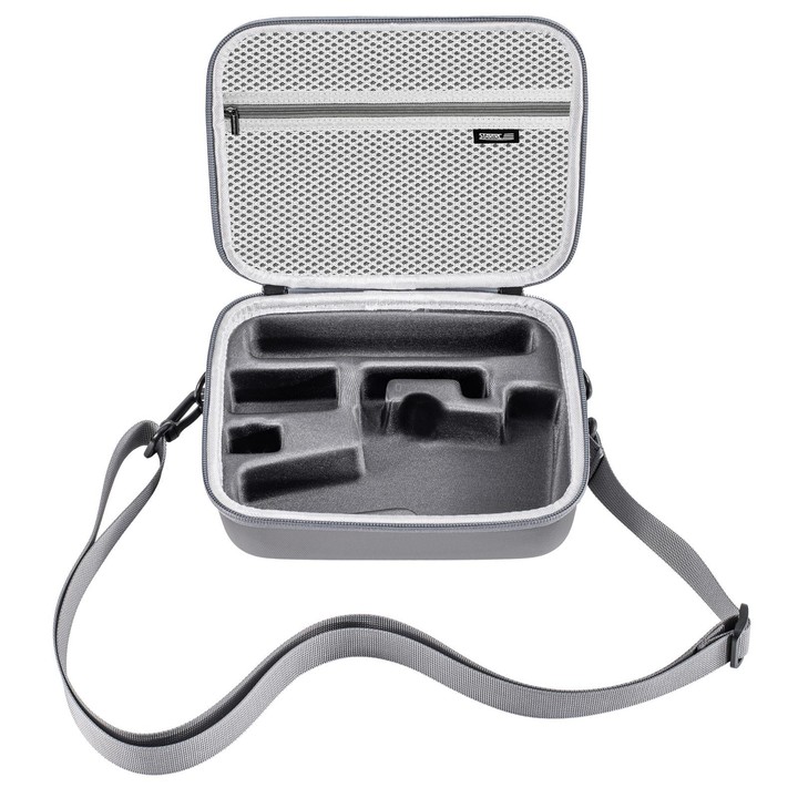 For DJI Osmo Mobile 7 / 7P / 8 STARTRC Portable Shockproof Waterproof PU Case Bag (Grey)