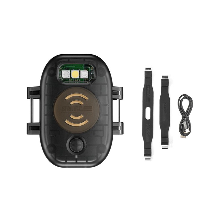 STARTRC Universal V2 Drone Alarm Tracker For DJI Avata Series / Mavic Series / Air Series / Mini Series (Black)