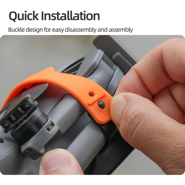 For DJI Mini 5 Pro Sunnylife Blade Holder Fixed Propeller Fixer Guard (Orange)