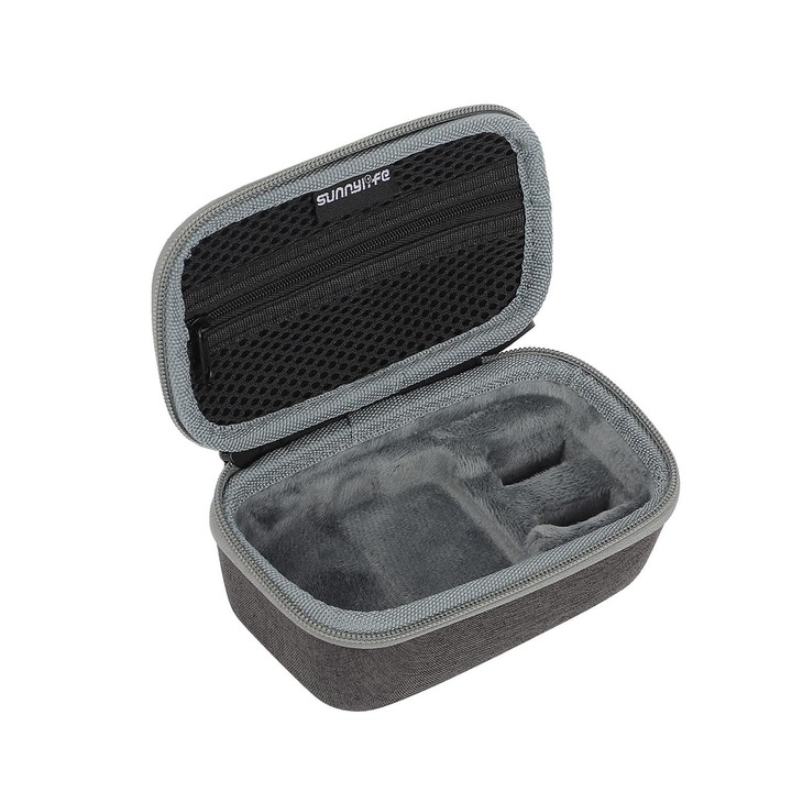For DJI Osmo 360 Sunnylife Mini Travel Hard Storage Box Bag (Grey)
