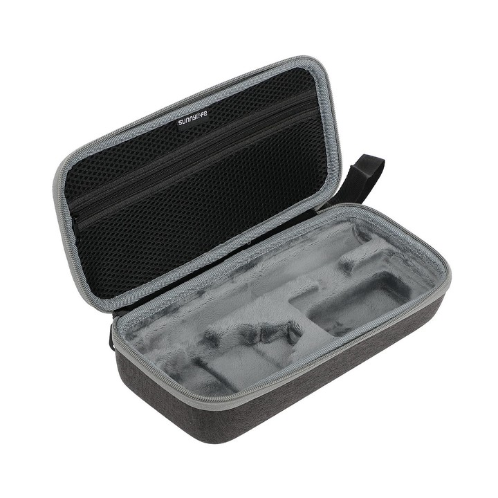 For DJI Osmo 360 Sunnylife Standard Travel Hard Storage Box Expansion Handbag (Grey)
