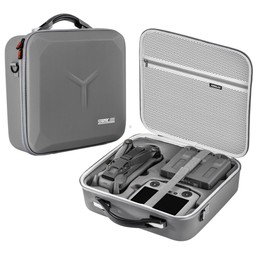 For DJI Mavic 4 Pro / RC 2 STARTRC Shoulder PU Storage Bag Handbag (Grey)