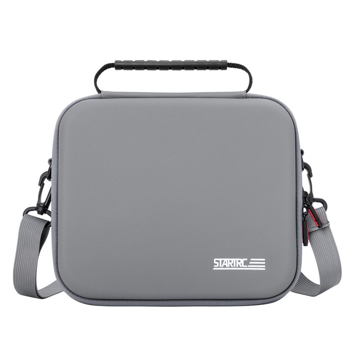 For DJI Neo 2 STARTRC PU Shoulder Storage Bag Drone Body Handbag (Grey)