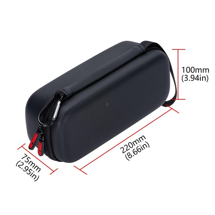 For DJI Osmo Pocket 4P STARTRC Portable Carrying Case Body Storage Bag (Black)