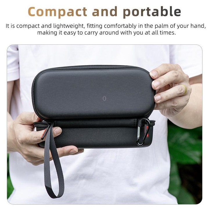 For DJI Osmo Pocket 4P STARTRC Portable Carrying Case Body Storage Bag (Black)