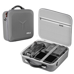 For DJI Mavic 4 Pro / RC Pro 2 STARTRC All-rounder Shoulder PU Storage Bag Handbag (Grey)