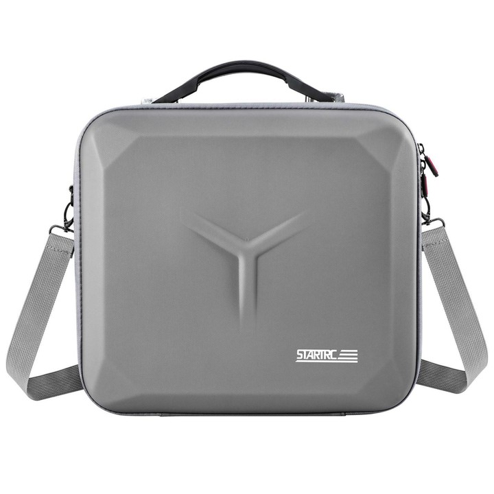 For DJI Mavic 4 Pro / RC Pro 2 STARTRC All-rounder Shoulder PU Storage Bag Handbag (Grey)