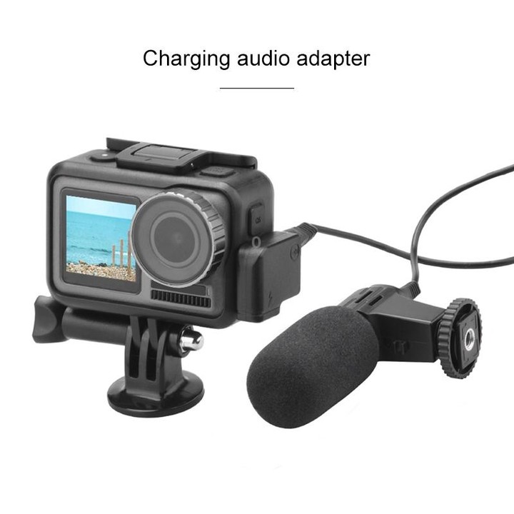CYNOVA C-AC-003 Charging Audio Adapter for DJI Osmo Action 1