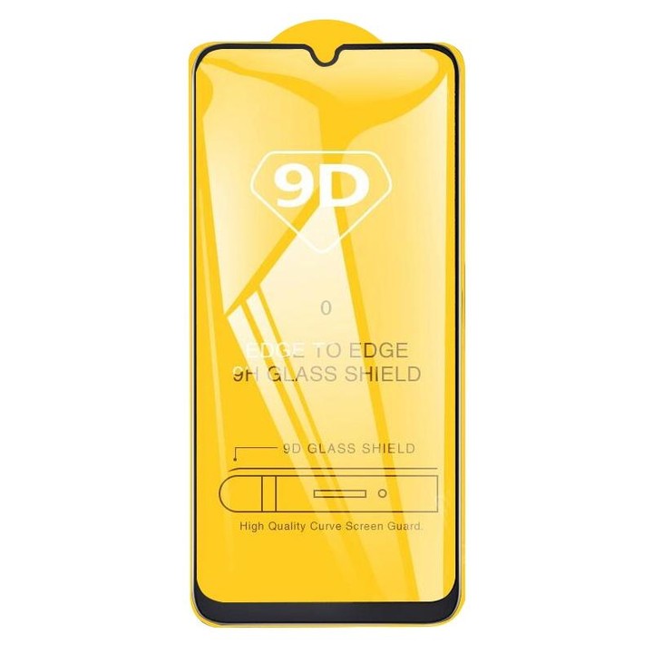9D Full Glue Full Screen Tempered Glass Film For Galaxy A10