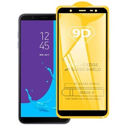 9D Full Glue Full Screen Tempered Glass Film For Galaxy J8 (2018)