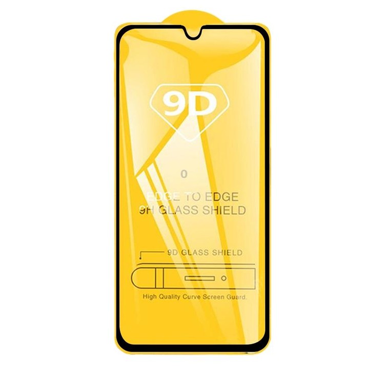 25 PCS 9D Full Glue Full Screen Tempered Glass Film For Galaxy A40
