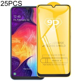 25 PCS 9D Full Glue Full Screen Tempered Glass Film For Galaxy J8 (2018)