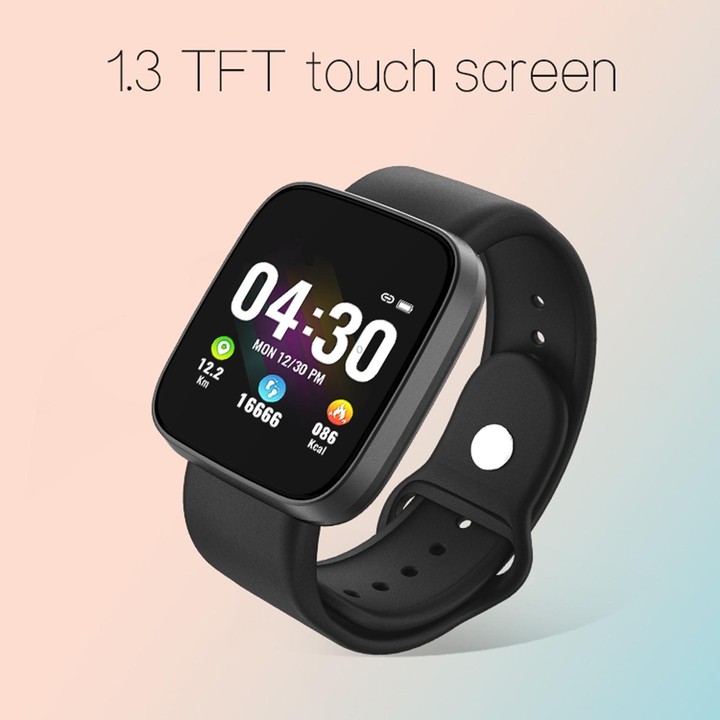 B9 1.28 inch TFT Touch Screen IP67 Waterproof Smart Bracelet, Support Sleep Monitor / Heart Rate Monitor / Blood Pressure Monito